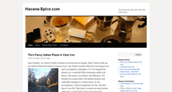 Desktop Screenshot of havana-spice.com